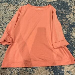 Coral 3/4 Sleeve Top